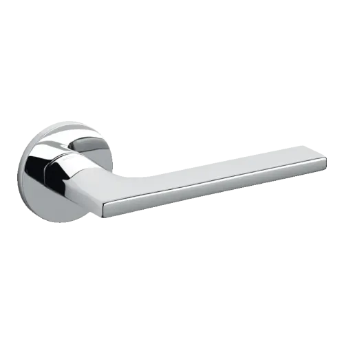 Poignée de porte LOTUS rosace ronde